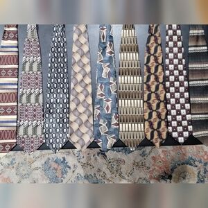 Patterned Silk Ties Collection